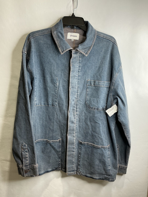 Vist Large View of Product Image Which is Used Unison Mens Denim Jacket L