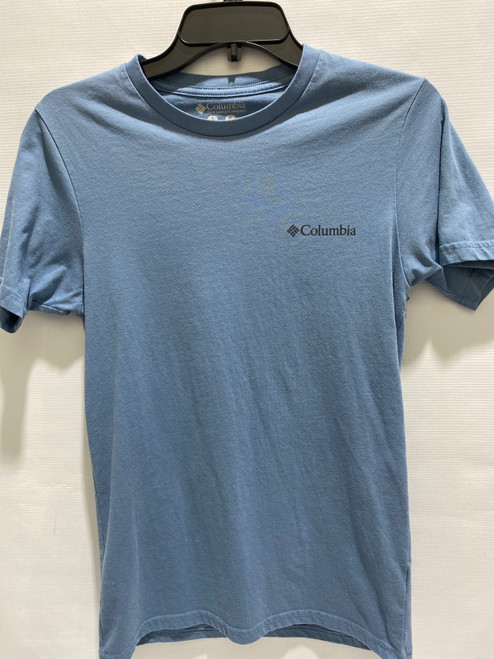 Vist Large View of Product Image Which is Used Columbia Mens Short Sleeve Top S/14-14.5