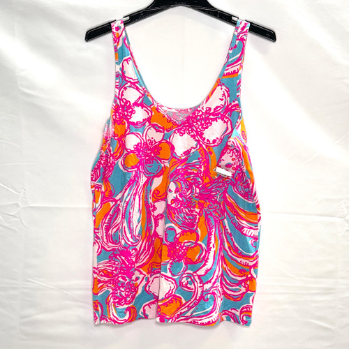 Vist Large View of Product Image Which is Used Lilly Pulitzer Tank Top XL-16