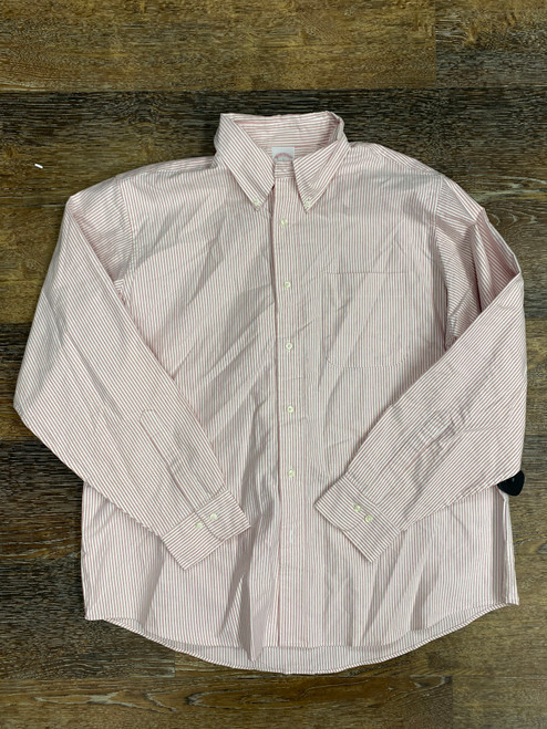 Vist Large View of Product Image Which is Used Brooks Brothers Mens Long Sleeve Top L/16-16.5