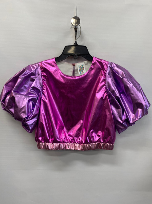 Vist Large View of Product Image Which is Used Queen of Sparkle Short Sleeve Top S-4/6