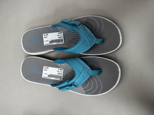 Vist Large View of Product Image Which is Used Clarks Flip Flops 9