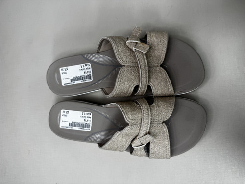 Vist Large View of Product Image Which is Used Clarks Wedge Sandals 8.5