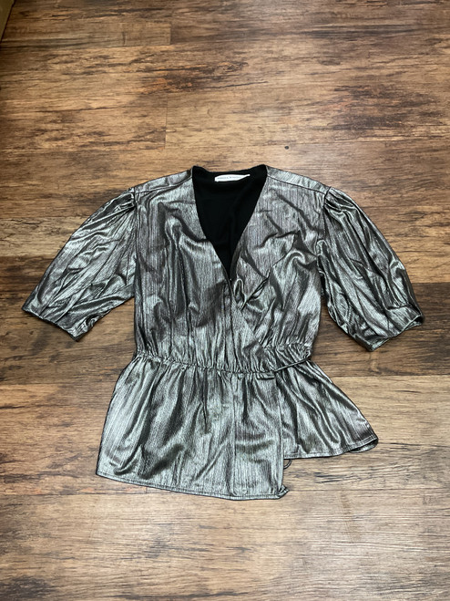 Vist Large View of Product Image Which is Used Rebecca Minkoff Short Sleeve Top M-8/10