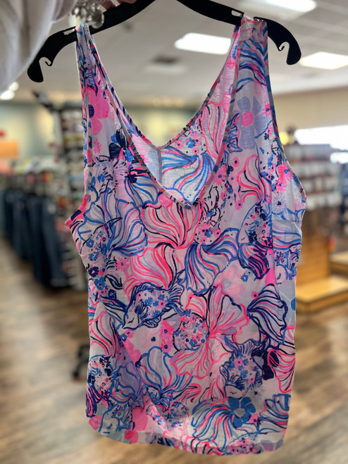 Vist Large View of Product Image Which is Used Lilly Pulitzer Tank Top XXL-20