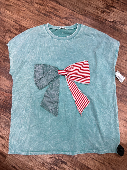 Vist Large View of Product Image Which is Used Unbranded Short Sleeve Top M-8/10