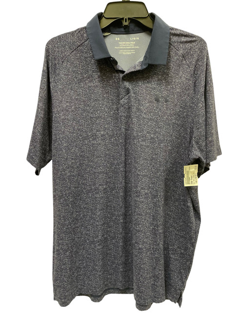 Vist Large View of Product Image Which is Used Under Armour Mens Short Sleeve Top L/16-16.5