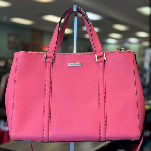 Vist Large View of Product Image Which is Used Kate Spade New York Large Leather Handbag