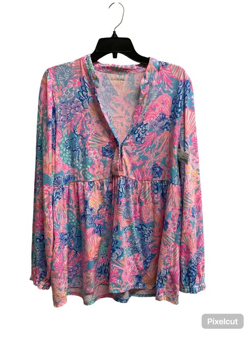 Vist Large View of Product Image Which is Used Lilly Pulitzer Long Sleeve Top L-12/14