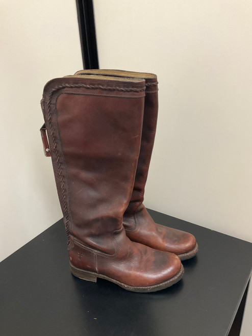 Vist Large View of Product Image Which is Used Frye Tall Boots 6