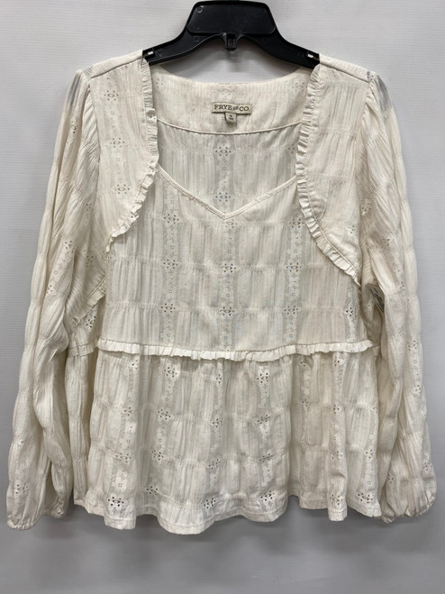 Vist Large View of Product Image Which is Used Frye Long Sleeve Top 1X-18