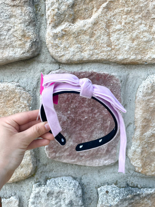 Vist Large View of Product Image Which is Used  Lele Sandough Bow Headband S 4-6/27-28