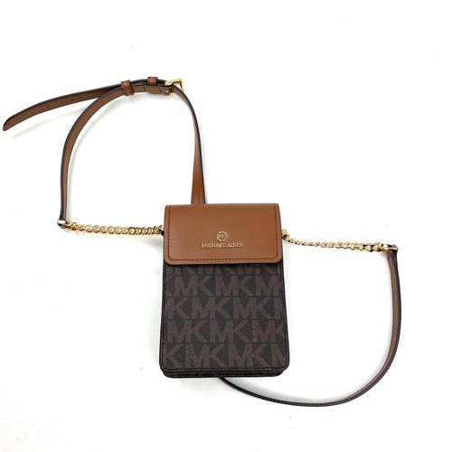 Vist Large View of Product Image Which is Used Michael Michael Kors Small Leather Handbag