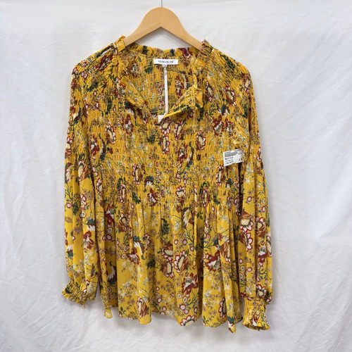 Vist Large View of Product Image Which is Used Rose & Olive Long Sleeve Top L-12/14