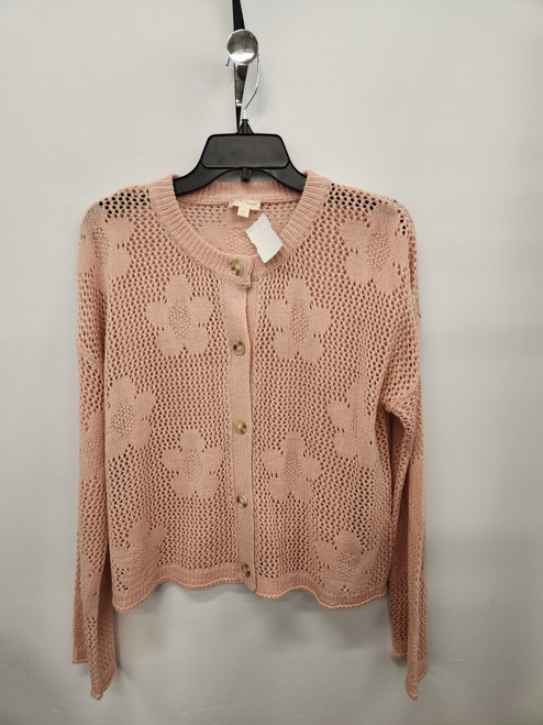 Vist Large View of Product Image Which is Used Hem & Thread Lightweight Sweater L-12/14