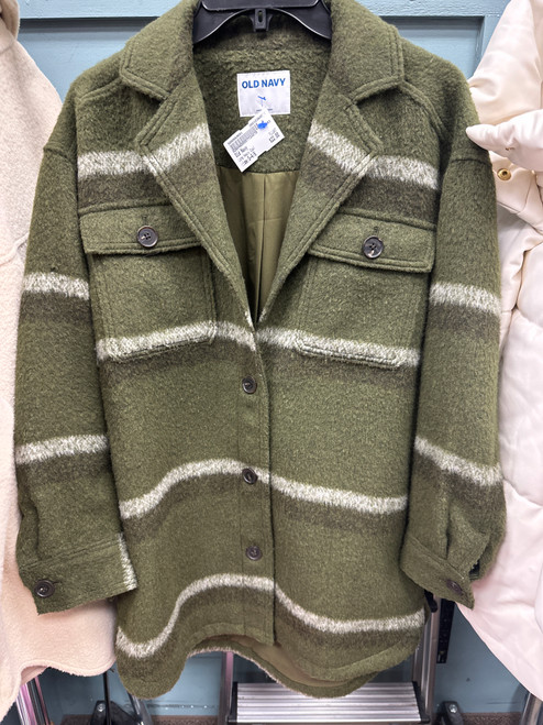 Vist Large View of Product Image Which is Used Old Navy Long Heavy Coat S-4/6