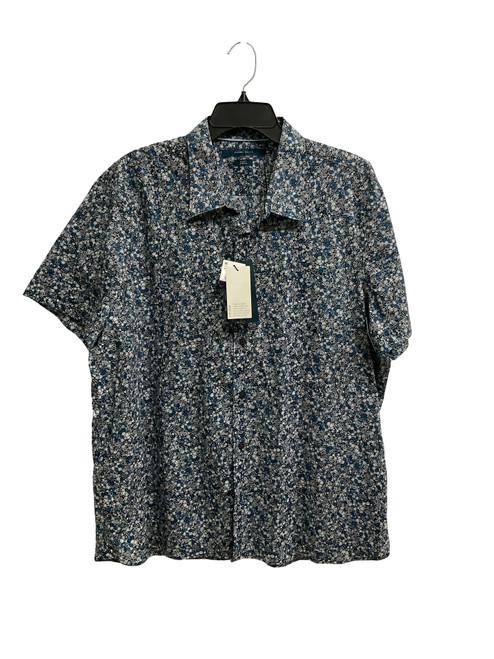 Vist Large View of Product Image Which is Used Perry Ellis Mens Short Sleeve Top 2X/18-18.5