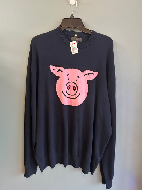 Vist Large View of Product Image Which is Used M&S Collection Lightweight Sweater 3X-22