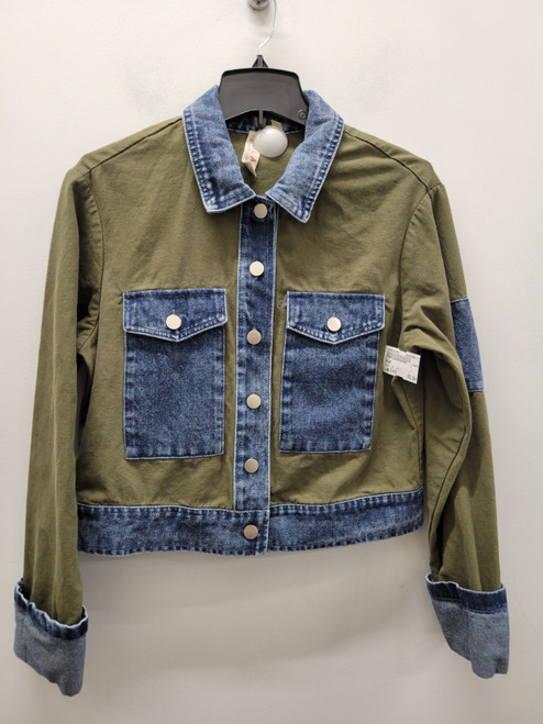 Vist Large View of Product Image Which is Used Green Dolan Short Light Jacket S-4/6