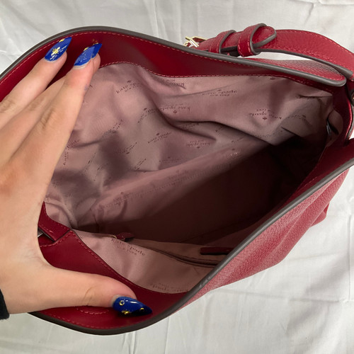 Vist Large View of Product Image Which is Used Kate Spade New York Large Leather Handbag