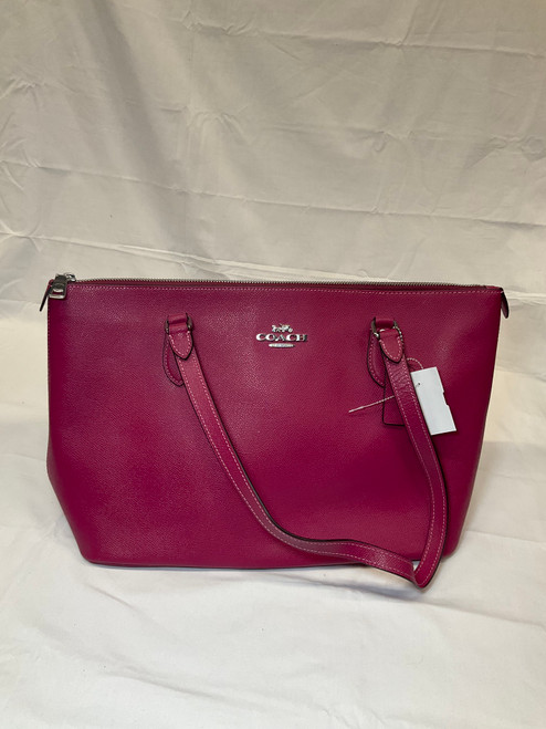 Vist Large View of Product Image Which is Used Coach Large Leather Handbag