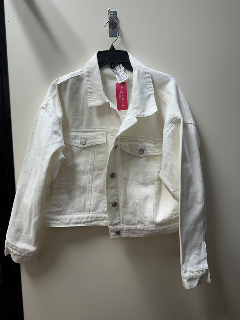 Vist Large View of Product Image Which is Used Peach Love Denim Jacket M-8/10