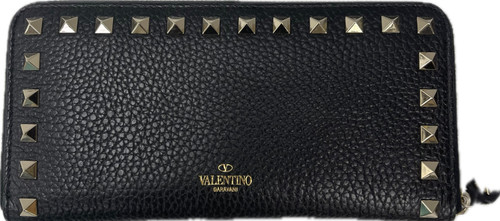 Vist Large View of Product Image Which is Used Old Money Valentino Leather Wallet