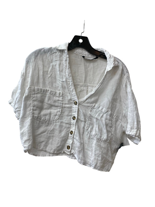 Vist Large View of Product Image Which is Used Zara Short Sleeve Top XS-0/2