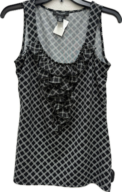 Vist Large View of Product Image Which is Used White House Black Market Sleeveless Top S-4/6 Old Money