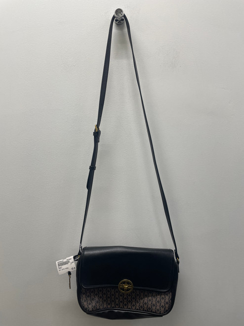 Vist Large View of Product Image Which is Used Black Fossil Small Leather Handbag