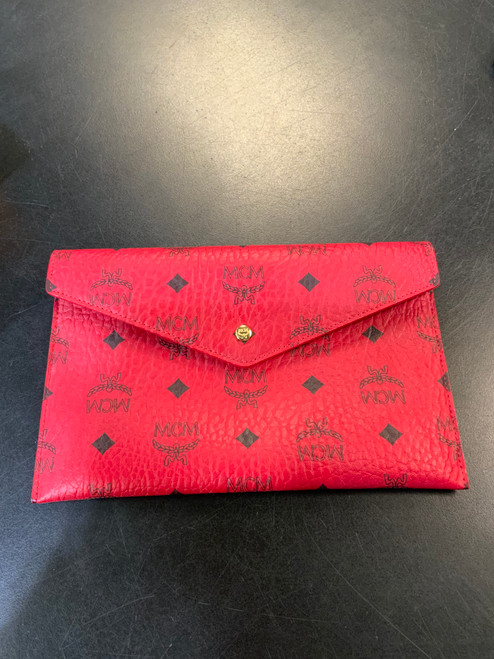 Vist Large View of Product Image Which is Used MCM Munchen Leather Wallet