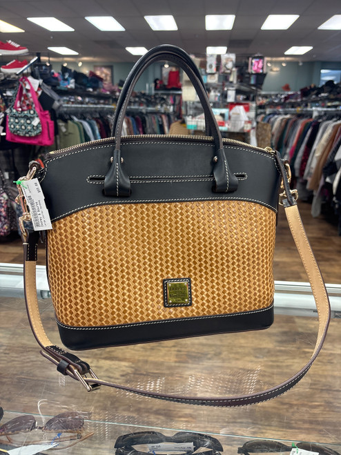 Vist Large View of Product Image Which is Used Dooney & Bourke Large Leather Handbag