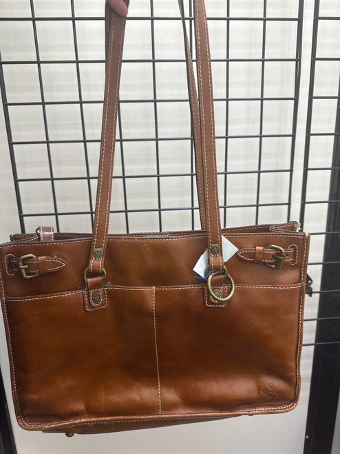 Vist Large View of Product Image Which is Used Patricia Nash Large Leather Handbag