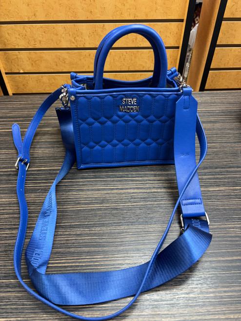 Vist Large View of Product Image Which is Used Steve Madden Large Leather Handbag