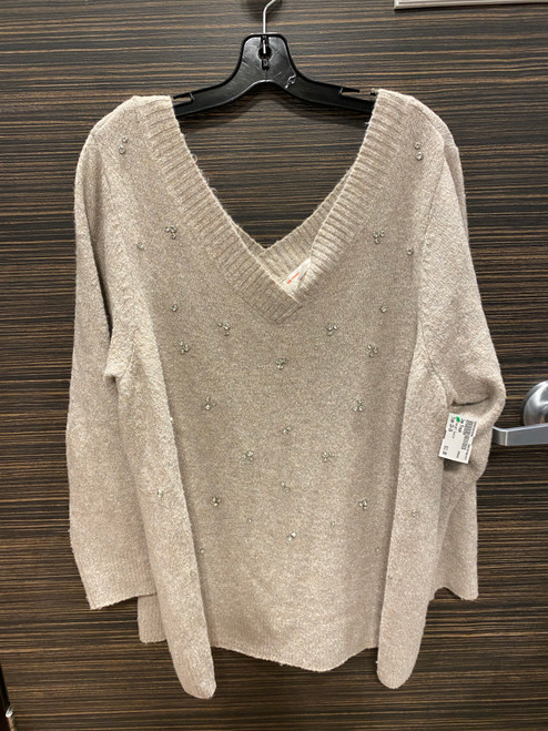 Vist Large View of Product Image Which is Used Joe Fresh Lightweight Sweater 1X-18