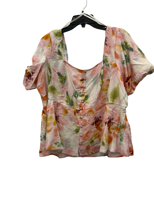 Vist Large View of Product Image Which is Used Torrid Short Sleeve Top L-12/14