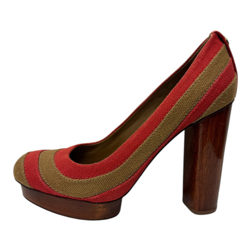 Vist Large View of Product Image Which is Used Tory Burch High Heels 8