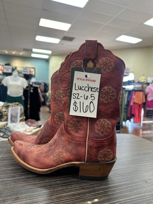 Vist Large View of Product Image Which is Used Lucchese Tall Boots 6.5