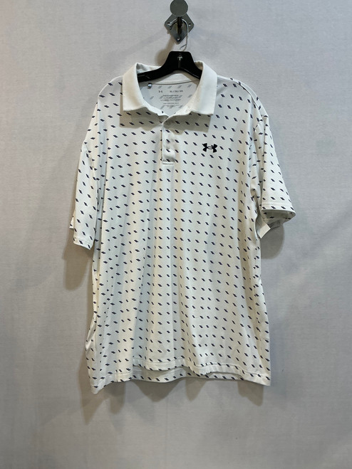 Vist Large View of Product Image Which is Used Under Armour Mens Short Sleeve Top XL/17-17.5