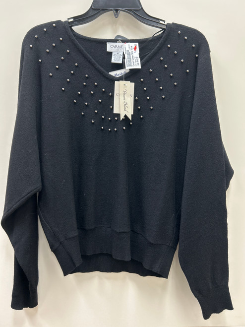 Vist Large View of Product Image Which is Used Carmen Carmen Marc Valvo Long Sleeve Top M-8/10