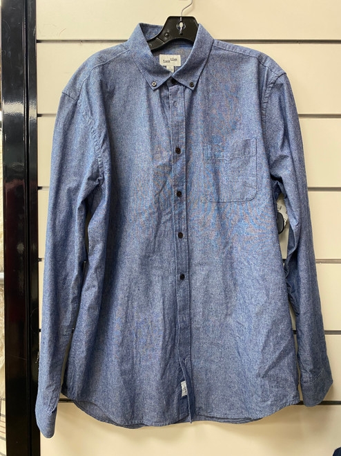 Vist Large View of Product Image Which is Used Frank & Oak Mens Long Sleeve Top L/16-16.5