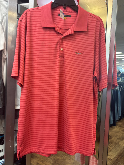 Vist Large View of Product Image Which is Used Greg Norman Mens Short Sleeve Top L/16-16.5
