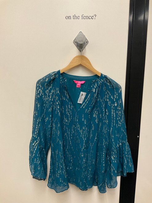 Vist Large View of Product Image Which is Used Lilly Pulitzer Long Sleeve Top XS-0/2