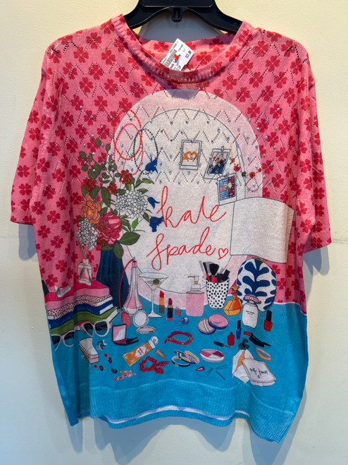 Vist Large View of Product Image Which is Used Kate Spade Saturday Short Sleeve Top L-12/14