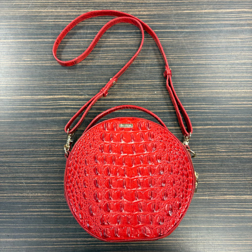 Vist Large View of Product Image Which is Used Brahmin Small Leather Handbag