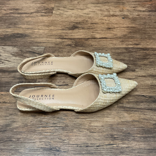 Vist Large View of Product Image Which is Used Journee Collection Sandals 8.5