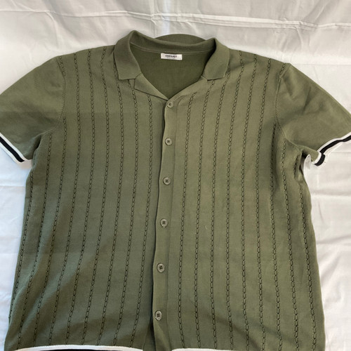 Vist Large View of Product Image Which is Used Unbranded Mens Short Sleeve Top L/16-16.5