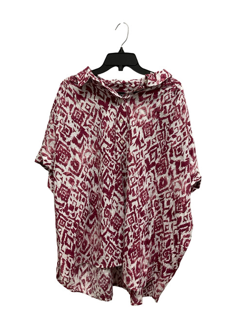 Vist Large View of Product Image Which is Used Lane Bryant Short Sleeve Top 5X-26