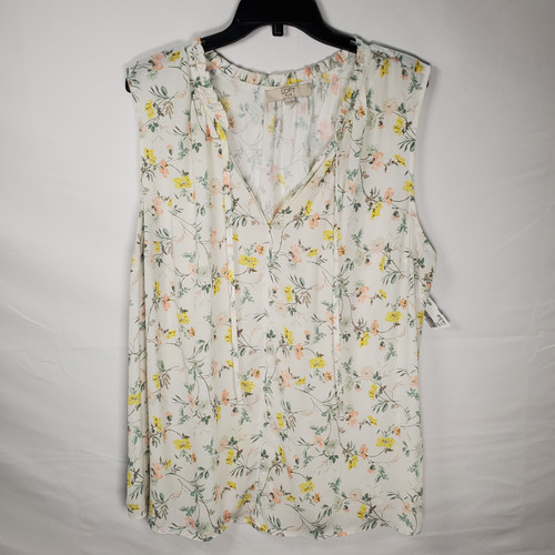 Vist Large View of Product Image Which is Used Loft Tank Top 2X-20