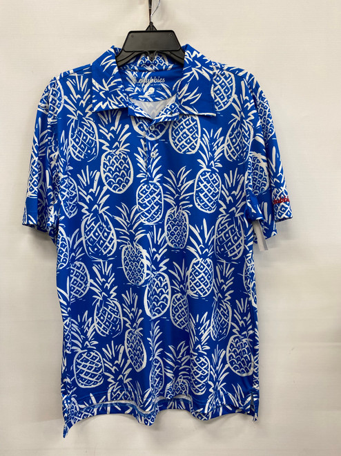 Vist Large View of Product Image Which is Used Chubbies Mens Short Sleeve Top M/15-15.5